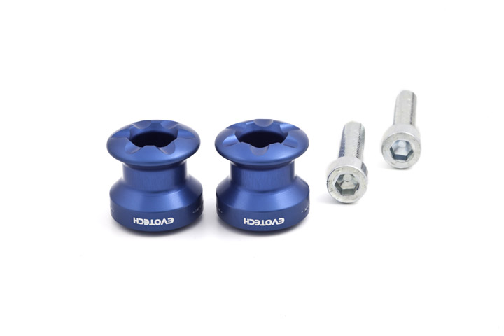 soportes de caballete trasero m6 evotech para moto de alta resistencia y rigidez