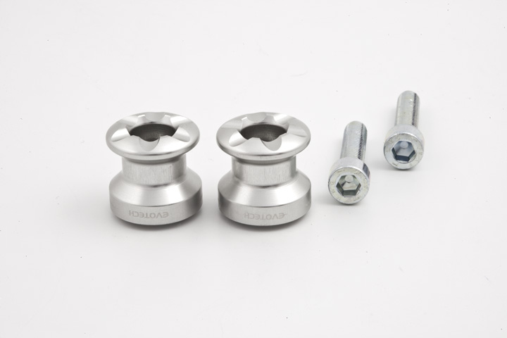soportes de caballete trasero m6 evotech para moto de alta resistencia y rigidez