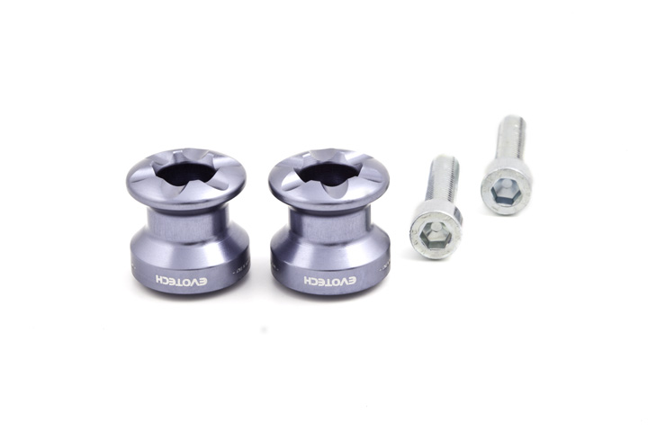 soportes de caballete trasero m6 evotech para moto de alta resistencia y rigidez