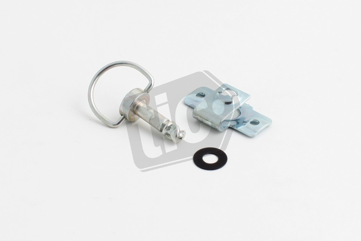 kit tornillo rapido con anillo grapa para remachar m6x17mm
