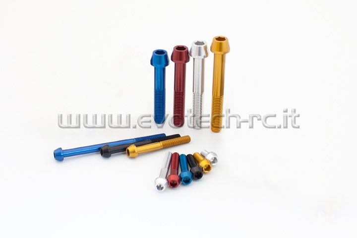tornillo mecanizado de aluminio ergal tcce m6