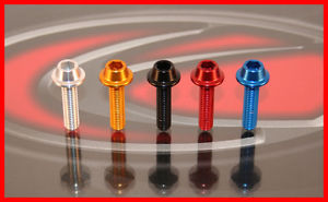 tornillo mecanizado aluminio ergal tcrce m8 evotech - plata