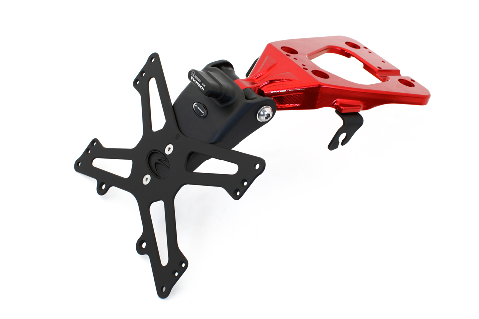 portatarga ducati monster 1200 r nero brillante