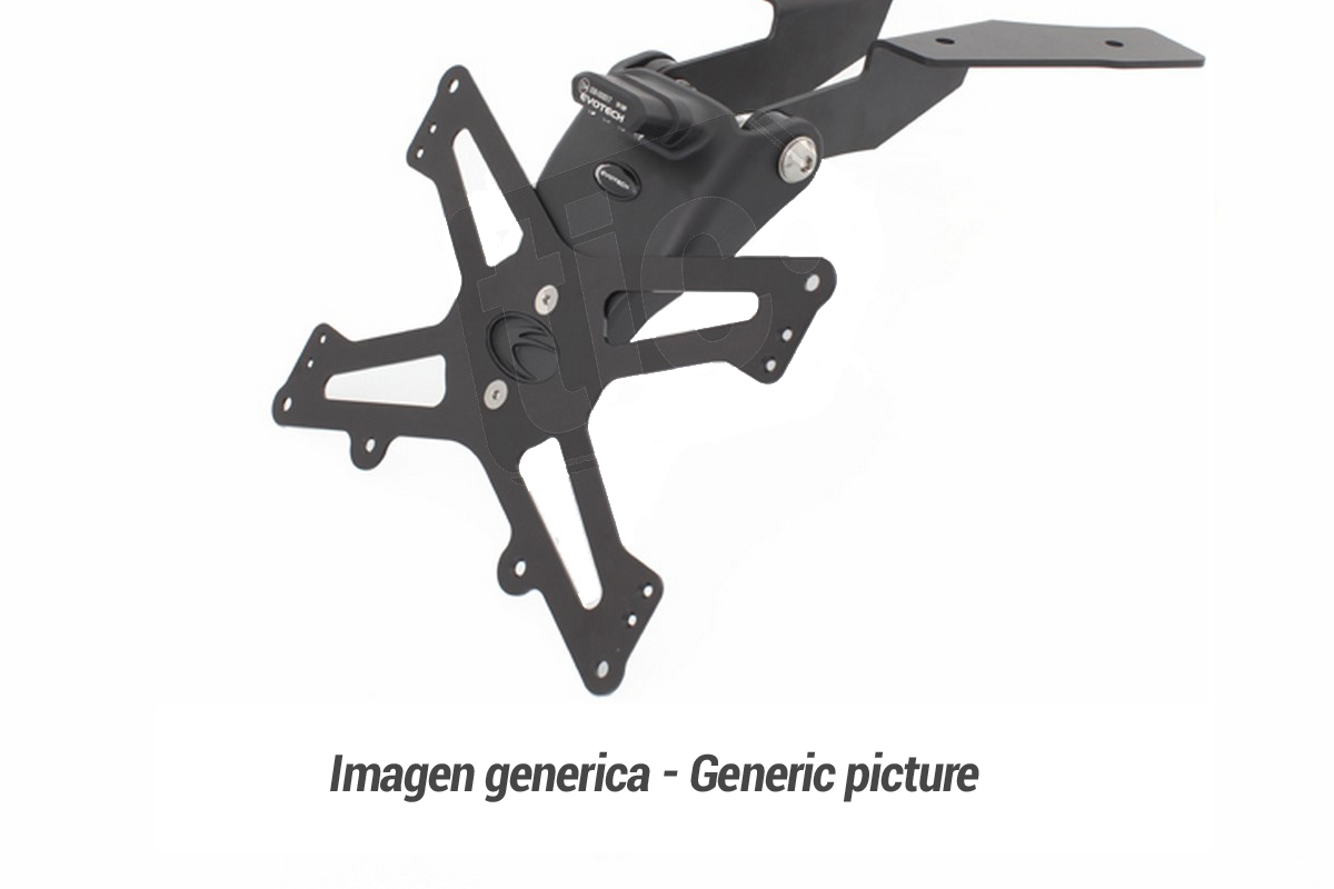 soporte portamatrículas porta placa matrícula para kawasaki z1000sx 2011