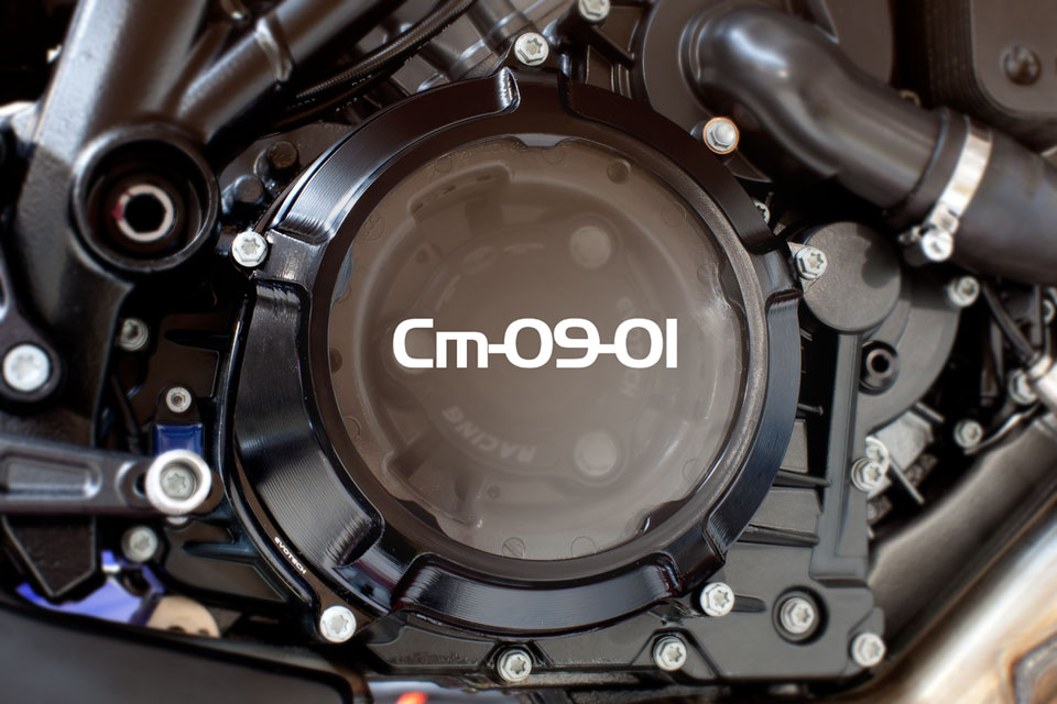 Evotech Cover Crankcase Clutch Orange Black Silver KTM Engine Lc8  