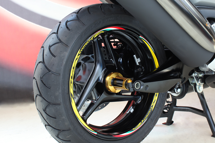 adhesivos para llanta cool stripes t-max de evotech