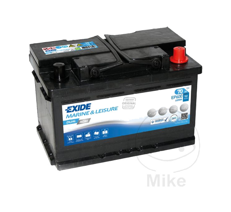 batería marina y usos múltiples stvs 12v 70ah agm dual