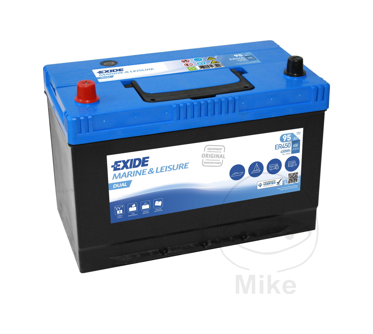 batería marina y usos múltiples stvs 12v 95ah dual
