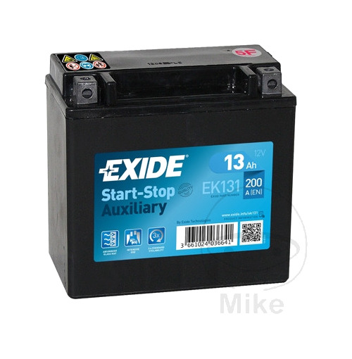 batería de coche auxiliar arranque-parada 12v 13ah id 1510050 jmt 7073950 agm