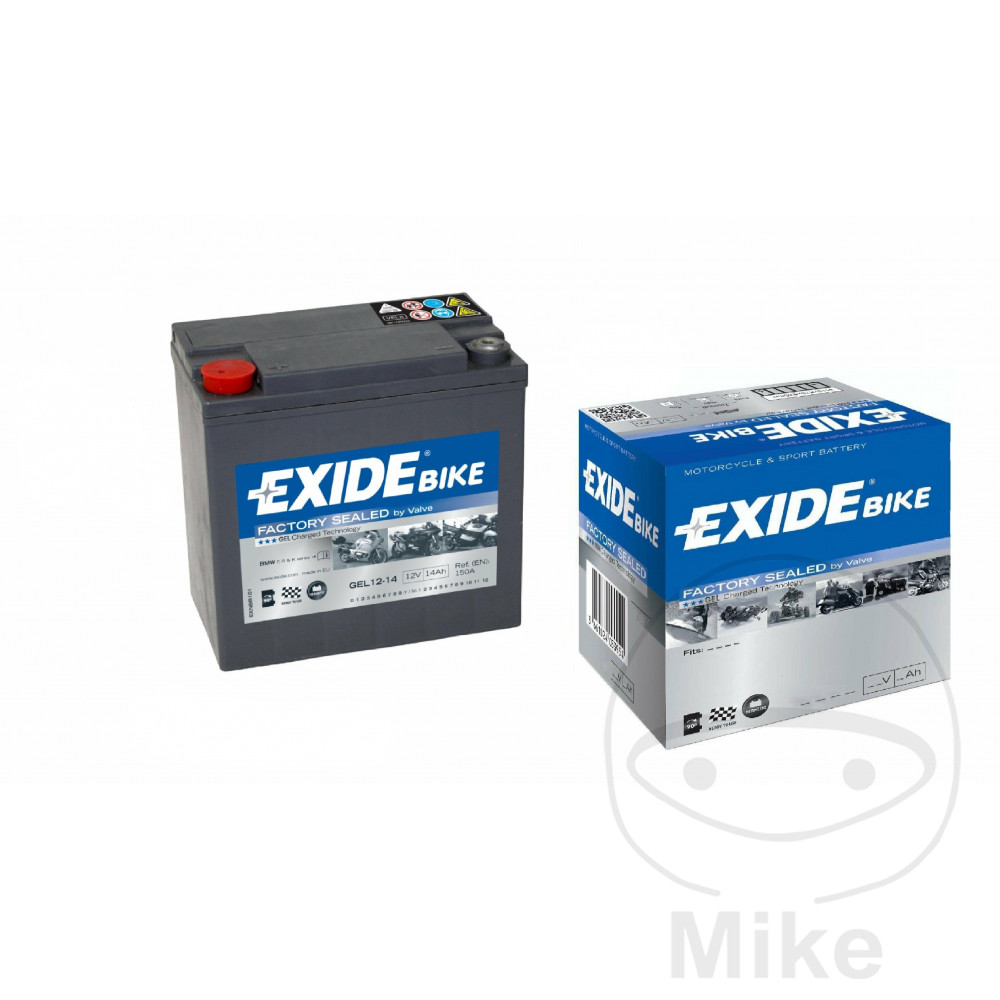 EXIDE Batería gel de moto 12-14 ALTN: 7073950 - Imagen 1 de 1