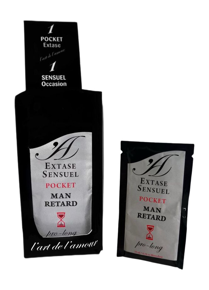 retardante masculino de bolsillo 10 ml