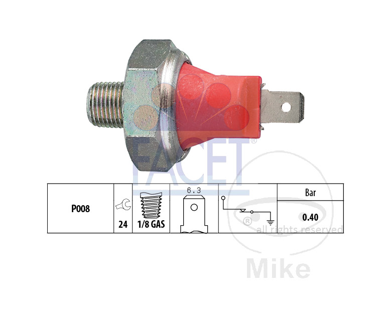 Przełącznik ciśnienia oleju FACET MQ ID 1450011 - Zdjęcie 1 z 1