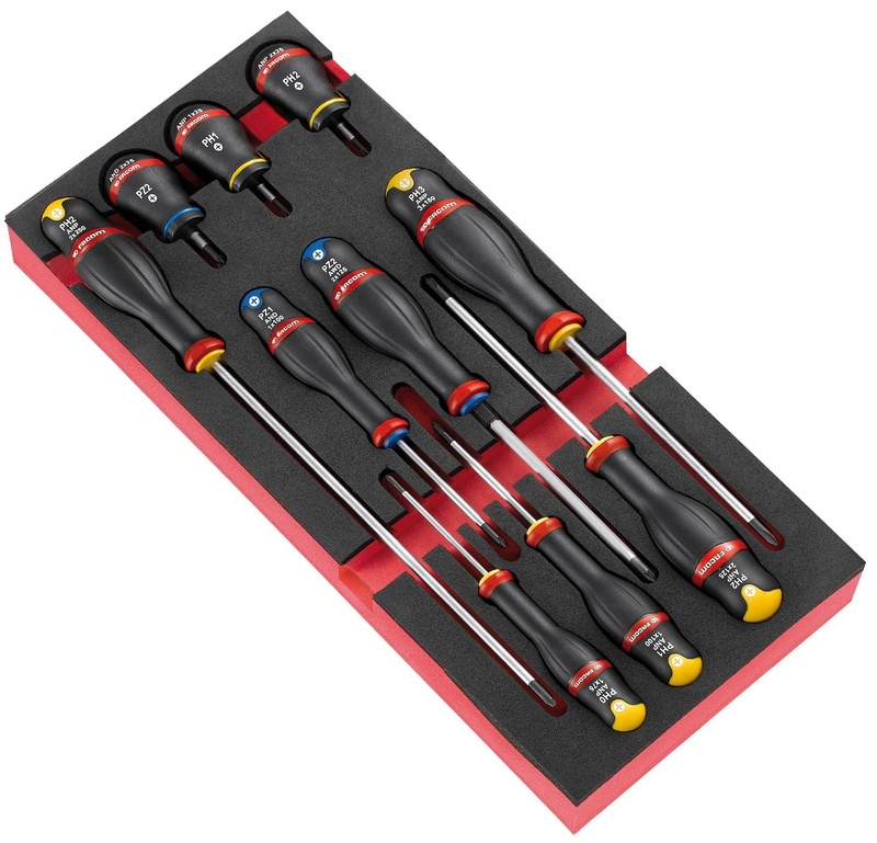 FACOM 10 Screwdriver Kit - Picture 1 of 1