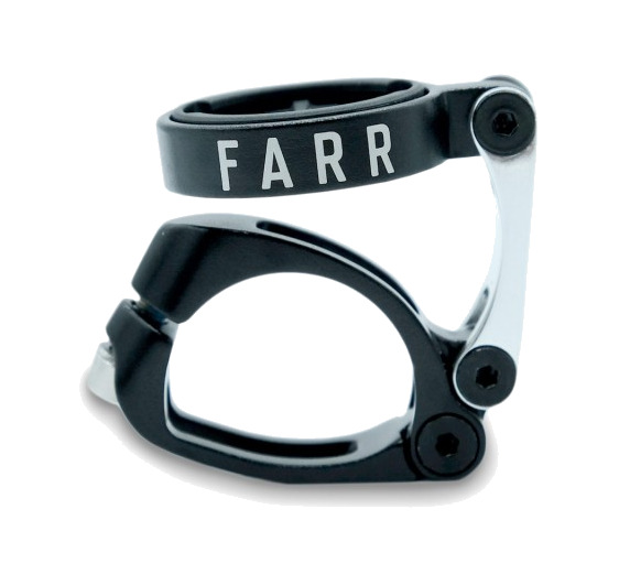 soporte aerodinámico de carbono para ciclocomputador gps mount carbon aero bolt-on