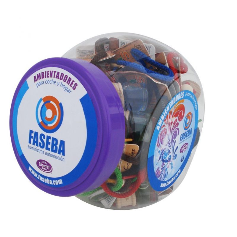 bote 30 ambientadores de coche personalizado wood 7 ml