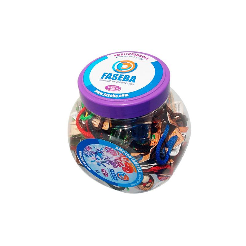 bote 30 ambientadores de coche estándar wood 7 ml