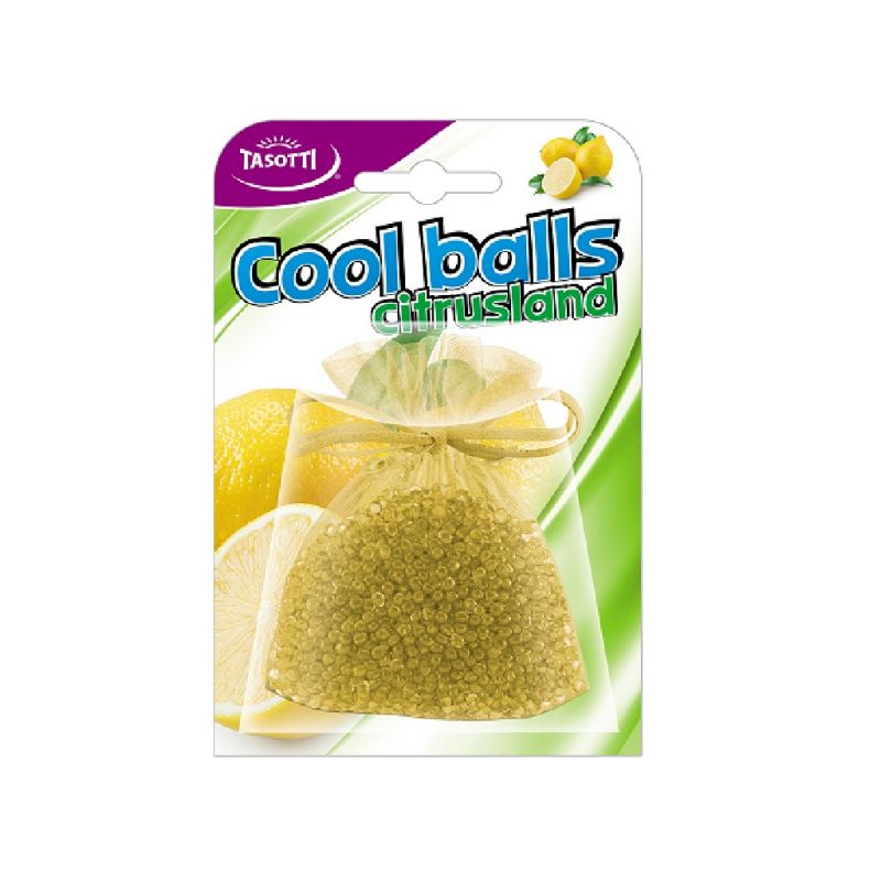ambientador de coche limón cool balls