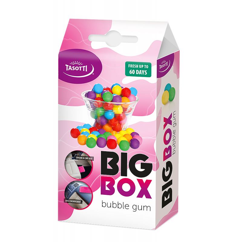 ambientador de coche chicle big box