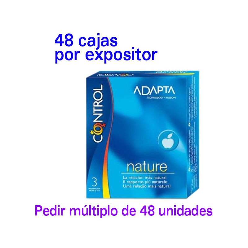 caja 3 preservativos control nature (48u)