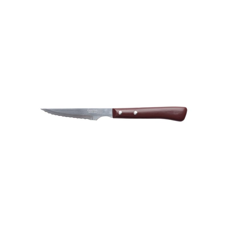 SIN MARCA Cuchillo chuletero imitacion madera
