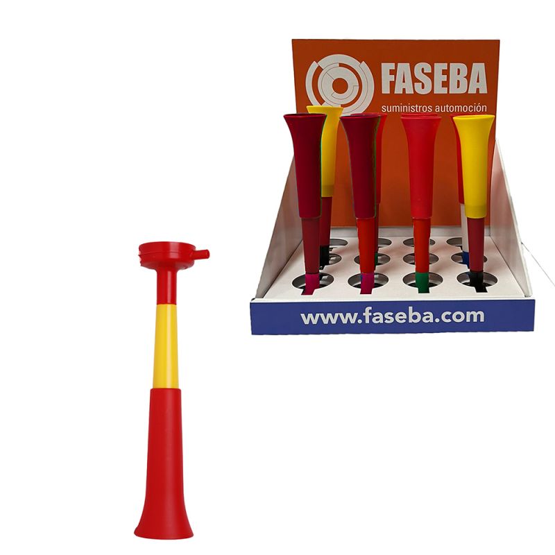 vuvuzela corneta regulable bandera de españa  (12u)