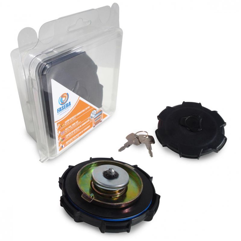 tapón depósito de combustible con llave para camión pvc 78 mm