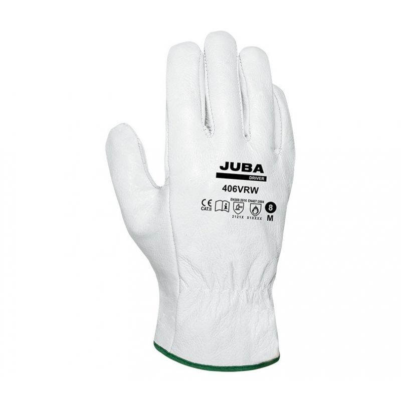 guante de trabajo extra flor vacuno juba driver