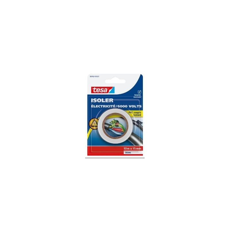 cinta aislante para cables eléctricos  pvc 10 m