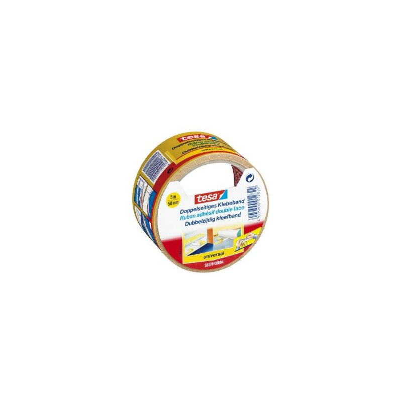 cinta doble cara universal  5m x 50 mm