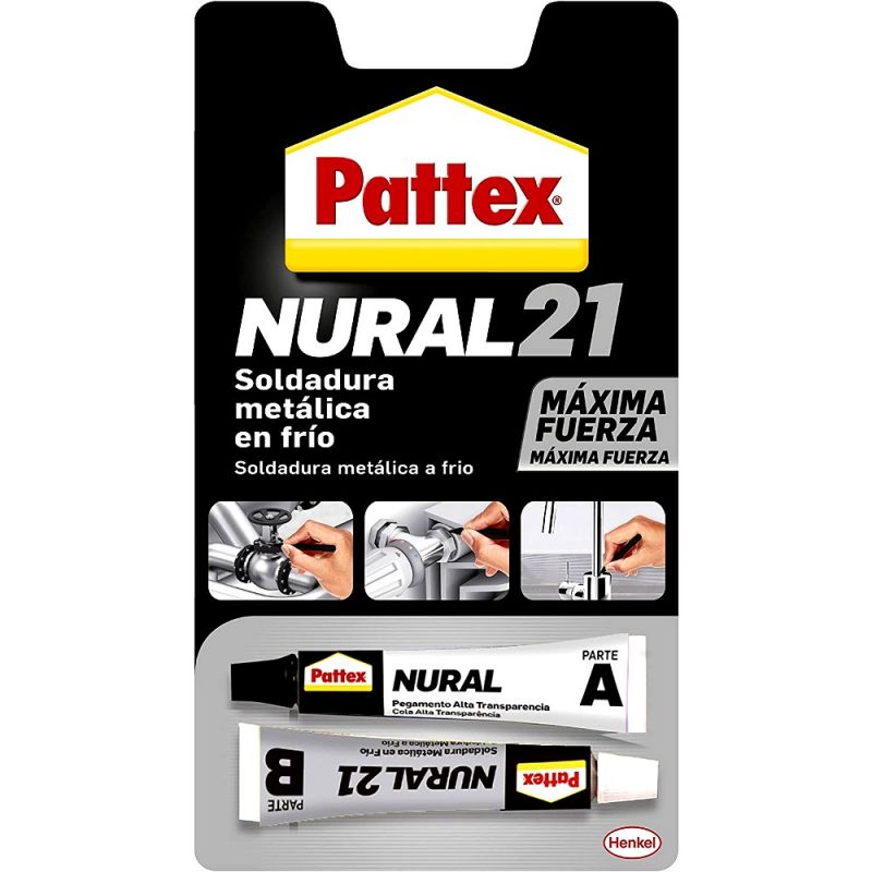 soldadura metálica en frío pattex 22 ml