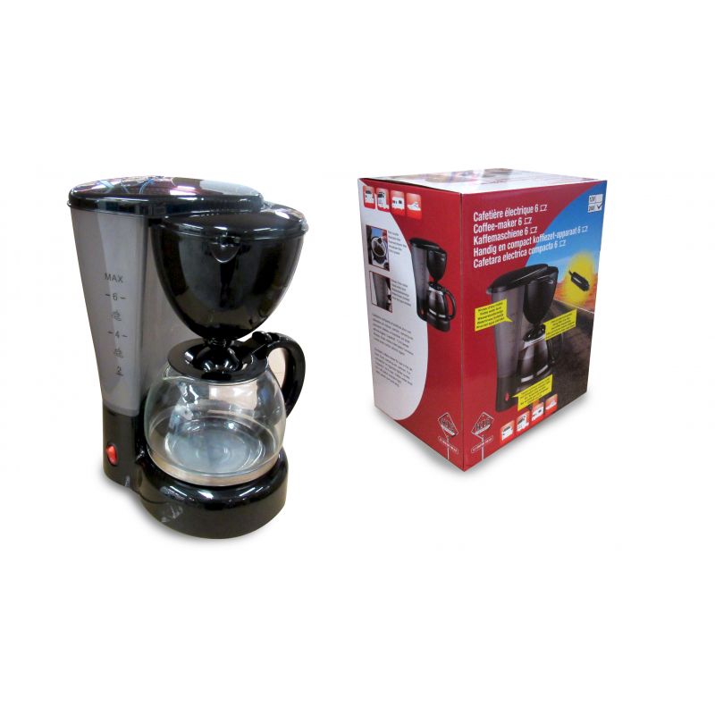 cafetera 5-6 tazas carga al mechero con función de parada  24v