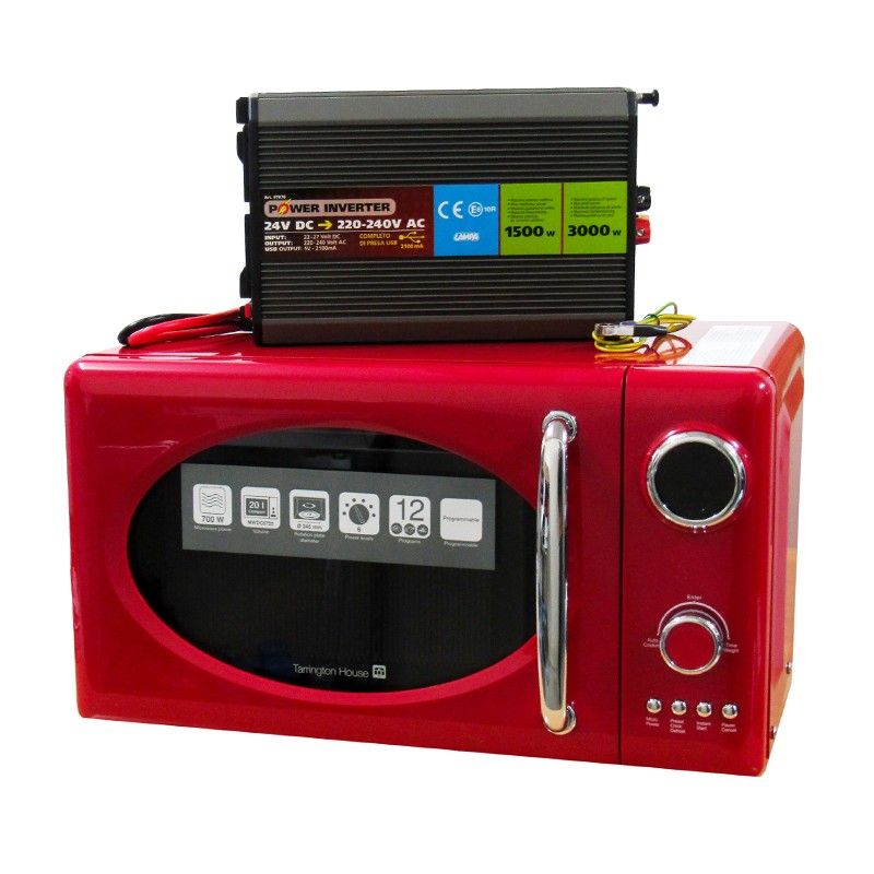 TARRINGTON HOUSE Mikrowelle mit Trafo für LKW 20L 8436538138137 eBay