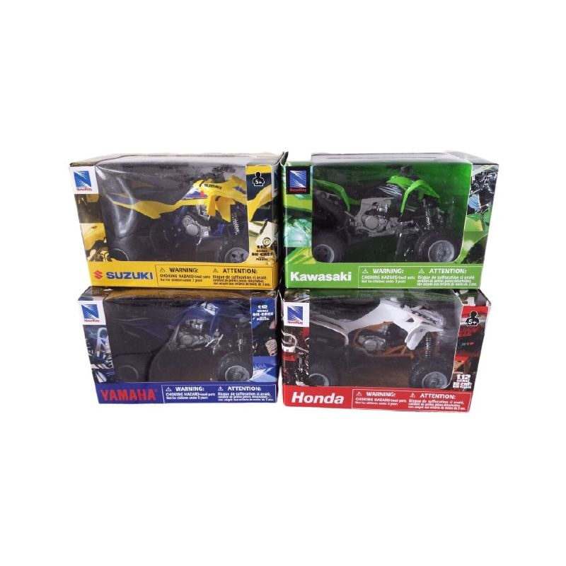 quads de juguete a escala  1/12