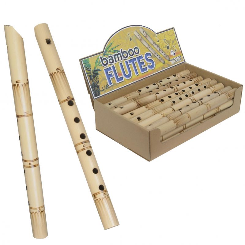 flauta (modelos surtidos) 31 cm bamboo