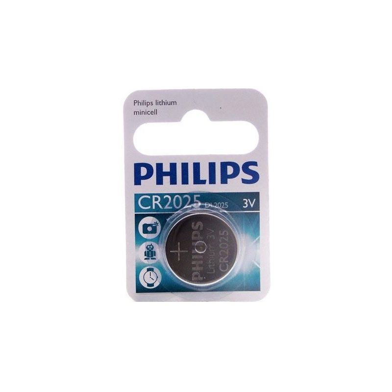 pila boton  philips cr2025