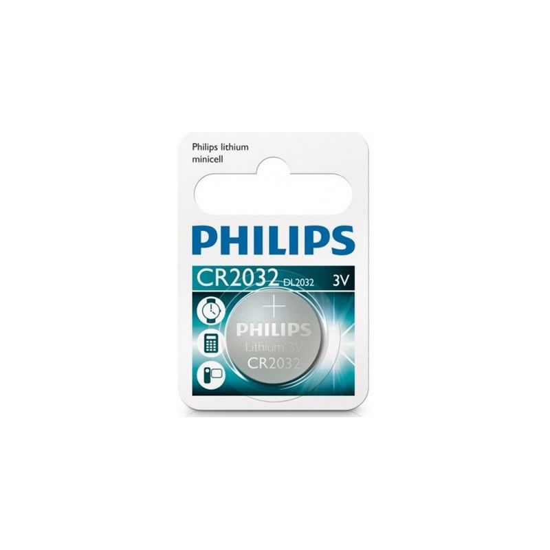 pila boton  philips cr2032