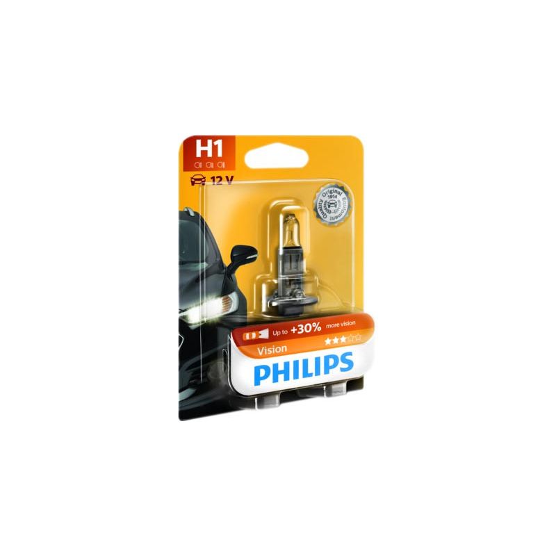 lampara bombilla  h1 vision philips 12v 55w p145s