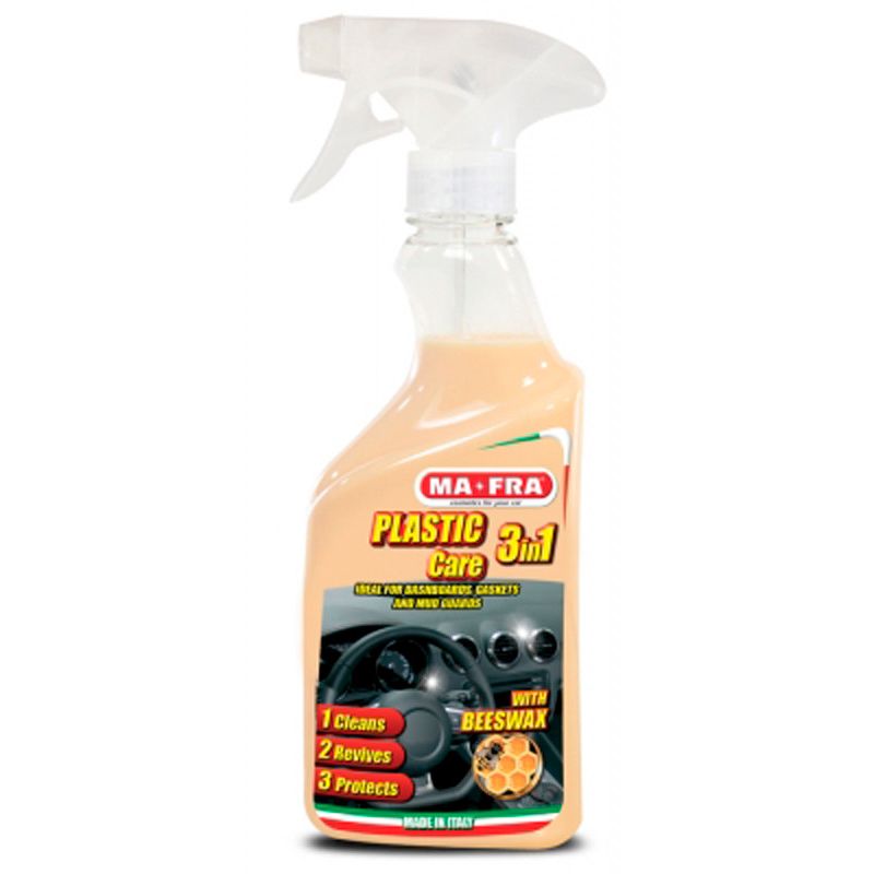 tratamiento para plastico limpia renueva protege 500 ml