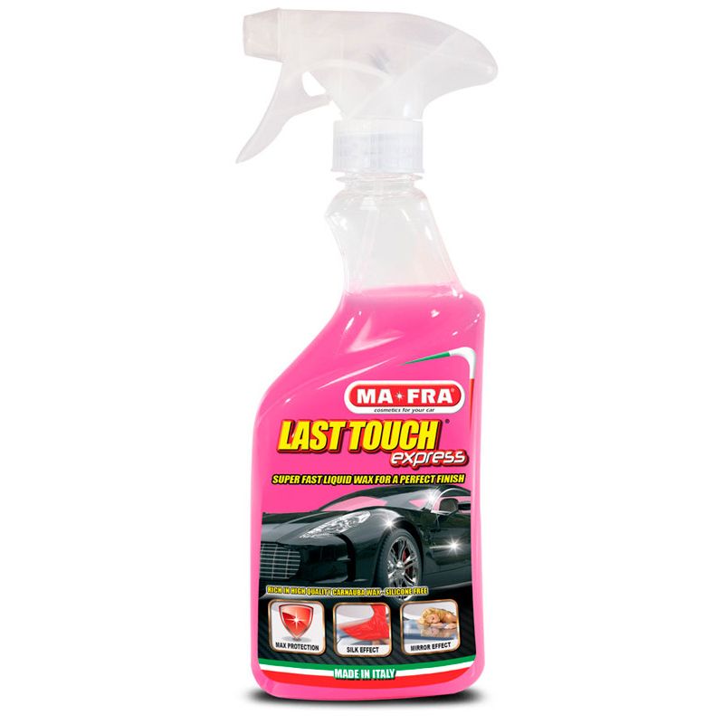cera líquida super rápida para carroceria de coche last touch 500 ml