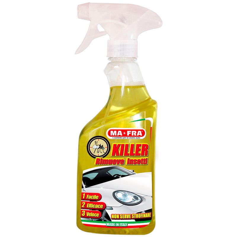 eliminador de insectos para coche killer 500 ml