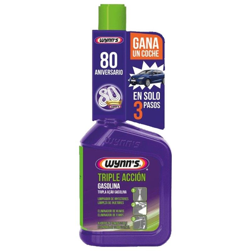 aditivo triple acción motor gasolina wynn's 325 ml