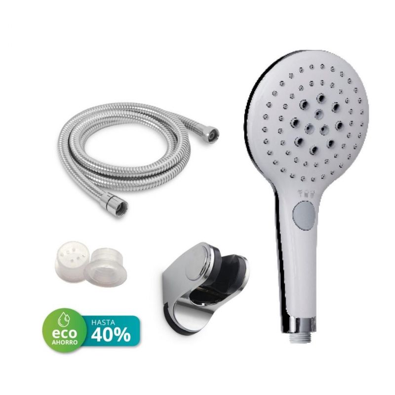 kit alcachofa de ducha  eco ahorro 129 mm 3