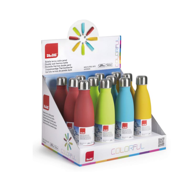 IBILI Botella termo doble pared IBILI 500ML - Imagen 10 de 17