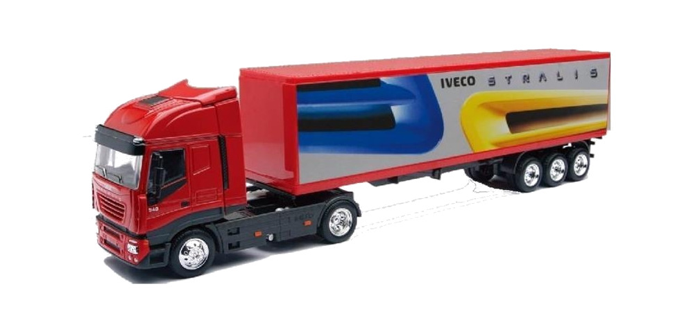 camión a escala 1/43 iveco stralis contenedor modelos surtidos
