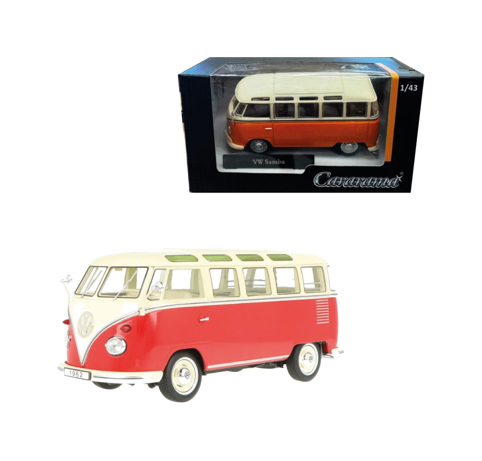 coche vintage a escala 1/43 volkswagen samba