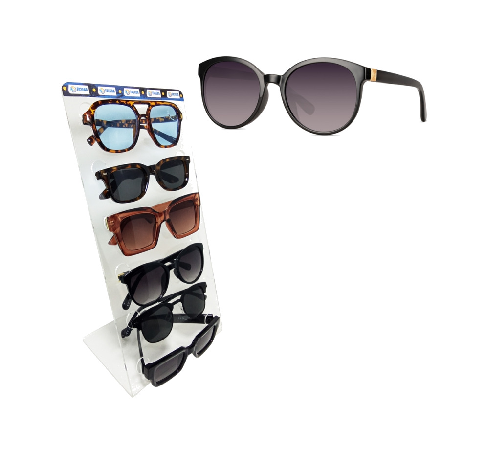 gafas de sol unisex con montura de plástico