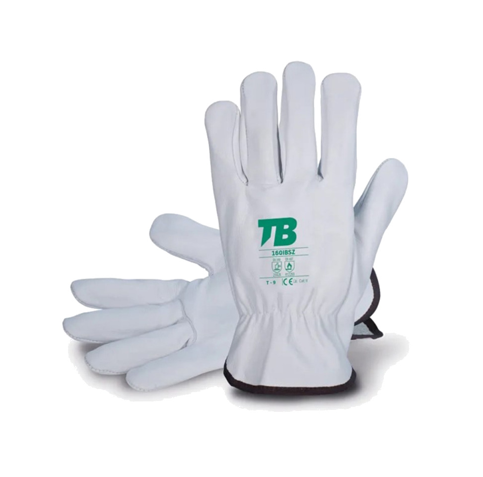 guantes conductor de flor natural