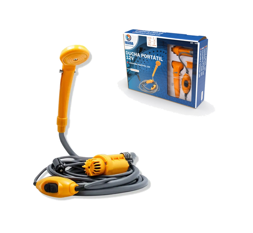 ducha portátil para uso exterior 12v
