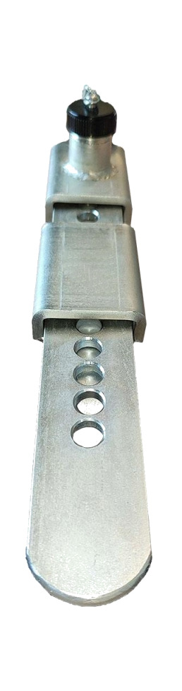 cierre de seguridad para camión y contenedor de hierro galvanizado 28,8-47,8 cm