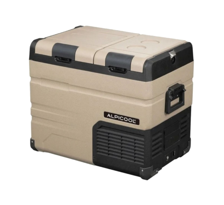 nevera con bluetooth y usb asas, con compresor 12/24/220v 45,6l alpicool